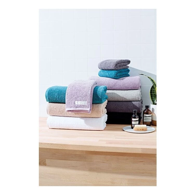Sheridan Living Textures Trenton Bath Sheet Amethyst 3 Sheridan Living Textures Trenton Bath Sheet Amethyst