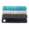 Linen House Selene Bath Towel Black 69 X 137 Cm -Towels & Bathroom Sales 510302 C 0001 00
