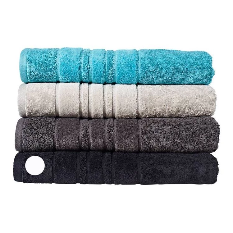 Linen House Selene Bath Towel Black 69 X 137 Cm 3 Linen House Selene Bath Towel Black 69 X 137 Cm