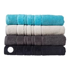 Linen House Selene Hand Towel Black 68 X 40 Cm