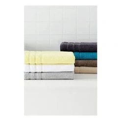 Bas Phillips Cairo Egyptian Cotton Bath Mat Coffee 48 X 78 Cm