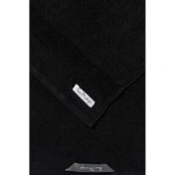 Bas Phillips Valencia Bath Towel Black Bath Towel
