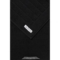 Bas Phillips Valencia Bath Mat Black Bath Mat