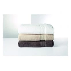 Jane Lamerton Home Tranquillity Egyptian Cotton Bath Sheet Charcoal