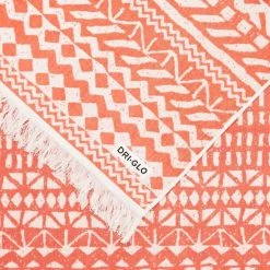 Dri Glo Airlie Beach Towel Coral 95 X 175 Cm