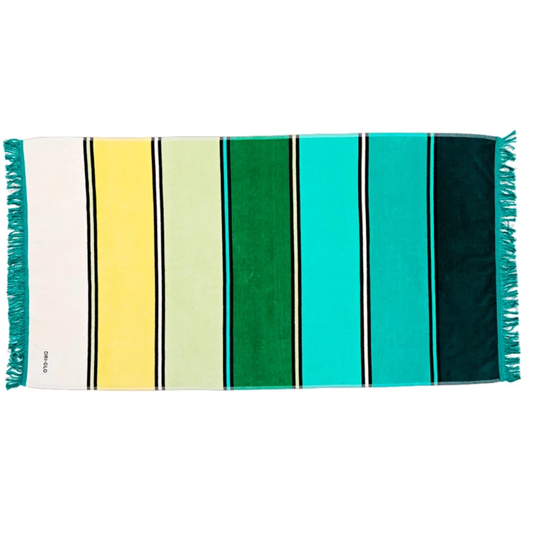 Dri Glo Coolum Beach Towel Green 4 Dri Glo Coolum Beach Towel Green - Image 2