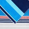 Soren Wilson Beach Towel Navy & Red 80 X 160 Cm -Towels & Bathroom Sales 623779 C 1412 07 2