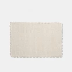 Chyka Home Lianne Bath Mat Stone