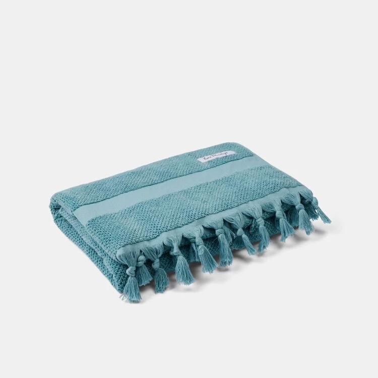 Bas Phillips Walsh Bay Bath Towel Blue 4 Bas Phillips Walsh Bay Bath Towel Blue - Image 2