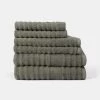 Bas Phillips Elouera 6 Pack Towel Set Green 2 Bas Phillips Elouera 6 Pack Towel Set Green -Towels & Bathroom Sales 627201 C 0000 00 2