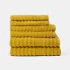 Bas Phillips Elouera 6 Pack Towel Set Mustard 2 Bas Phillips Elouera 6 Pack Towel Set Mustard -Towels & Bathroom Sales 627202 C 0000 00 2