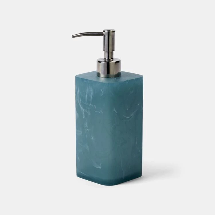 Chyka Home Soap Dispenser Blue Blue 3 Chyka Home Soap Dispenser Blue Blue