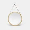 Soren Round Mirror 38x38cm Bamboo -Towels & Bathroom Sales 630648 C 0920 23