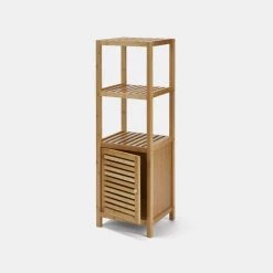 Soren Bathroom 3 Tier Cabinet Bamboo