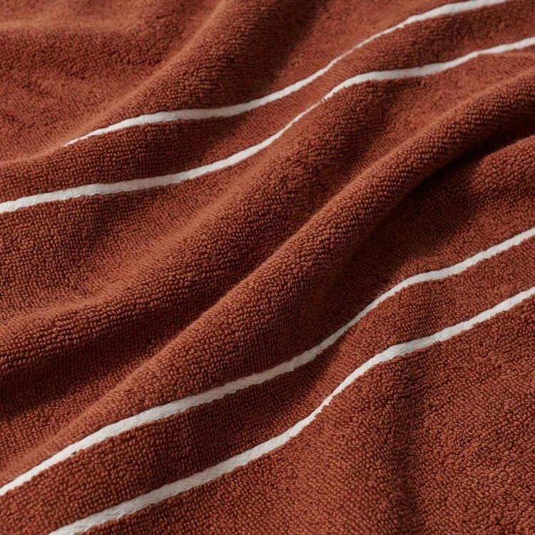 Linen House Rene 4-Piece Towel Set Cinnamon 3 Linen House Rene 4-Piece Towel Set Cinnamon