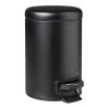 Store & Order Loft Semi-Dome Top 3L Pedal Bin Black 1 Store & Order Loft Semi-Dome Top 3L Pedal Bin Black -Towels & Bathroom Sales SP 563284