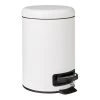 Store & Order Loft Semi-Dome Top 3L Pedal Bin White -Towels & Bathroom Sales SP 563293