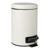Store & Order Loft Semi-Dome Top 3L Pedal Bin Latte -Towels & Bathroom Sales SP 563295