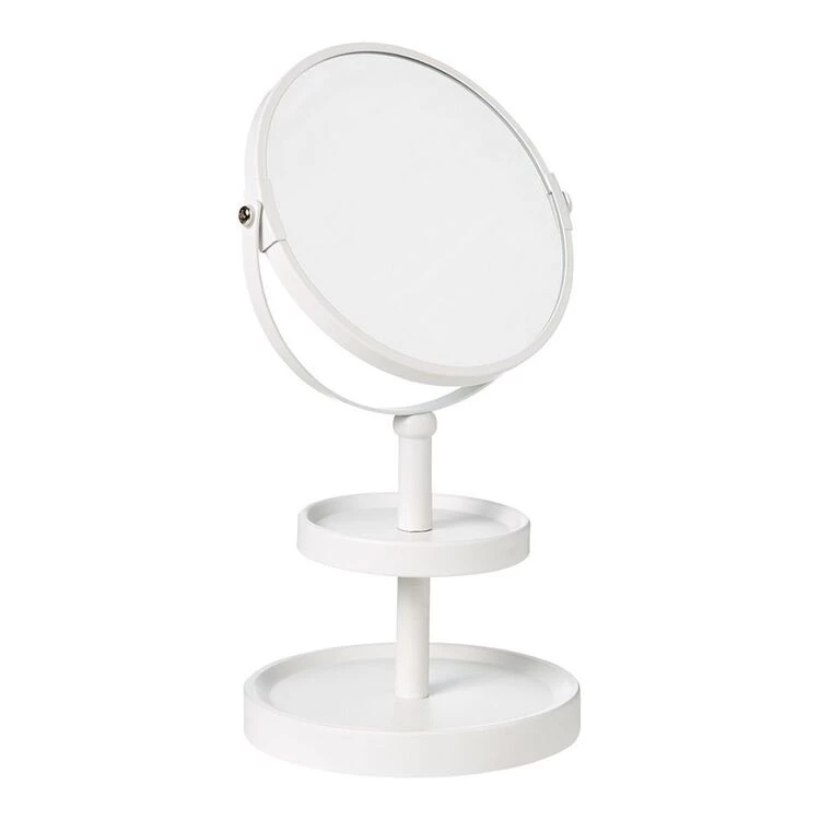 Store & Order Loft 2-Tier Double-Sided Mirror White 3 Store & Order Loft 2-Tier Double-Sided Mirror White
