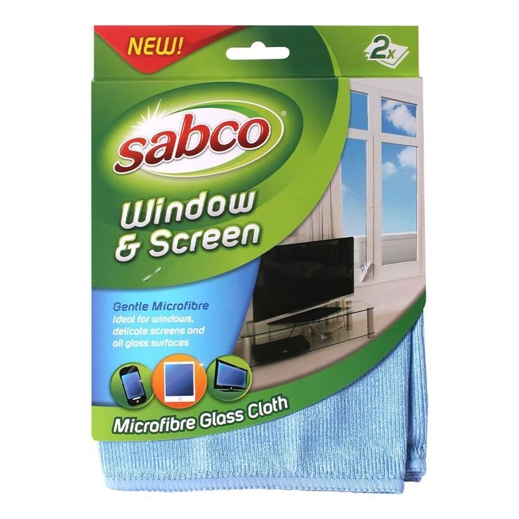 Sabco Window And Screen Cloth 2 Pack 3 Sabco Window And Screen Cloth 2 Pack
