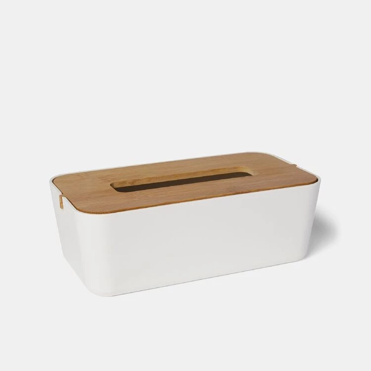 Soren Tissue Box White 3 Soren Tissue Box White
