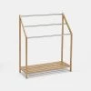 Soren Bamboo Tower Rail With 3 Rails -Towels & Bathroom Sales SP 631011 2