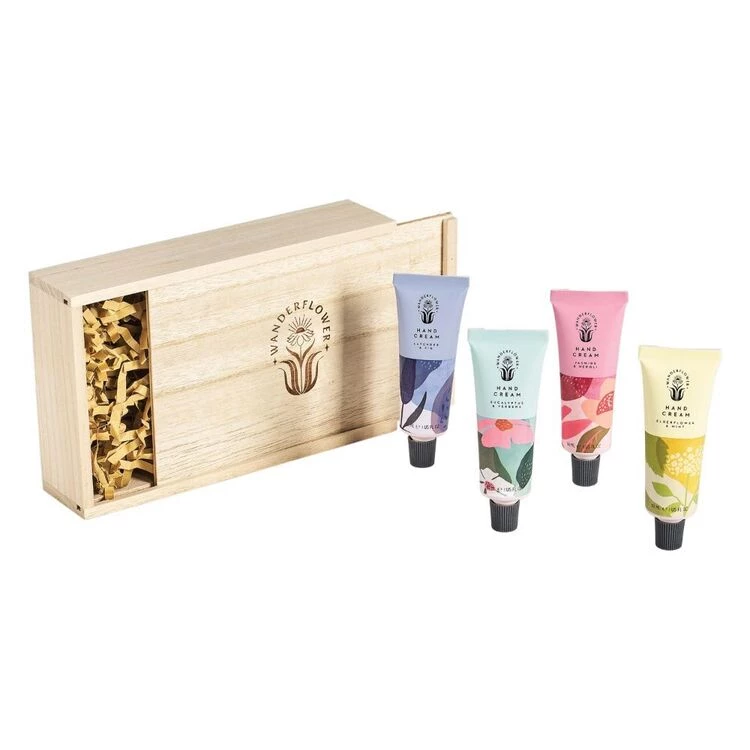 Wanderflower Hand Cream Library Set Of 4 5 Wanderflower Hand Cream Library Set Of 4 - Image 3